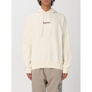 Disclaimer Sweatshirt Men Yellow Cream